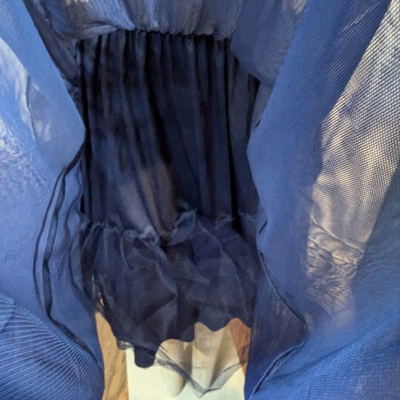 NWT Torrid elegant full tulle skirt with lining Blue 1x - Picture 5 of 13